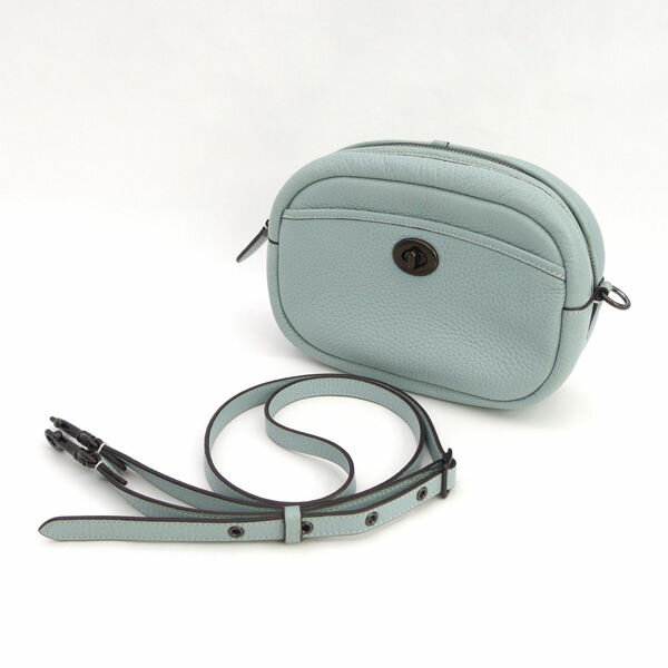 Rakuten - COACH / コーチ ◆ターンロック ショルダーバッグ ブルー系 C9992 【バッグ/バック/BAG/鞄/カバン】 ブランド【中古】
