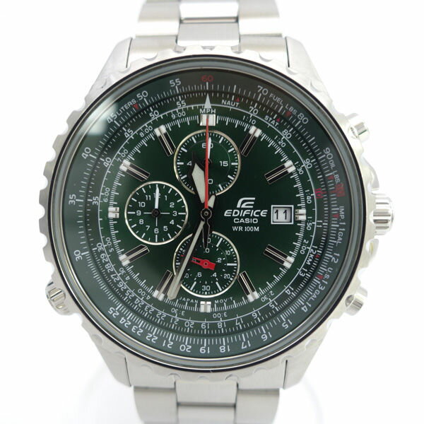 F, H, W - CASIO / カシオ ◆腕時計 クォーツ EDIFICE エディフィス アナログ クロノグラフ EF-527 【メンズ/MEN/男性/ボーイズ/紳士】【腕時計/うでとけい/ウォッチ/Watch】 【クォーツ】 ブランド【中古】