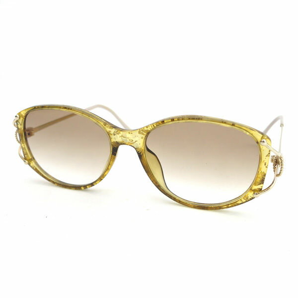 Rakuten - Christian Dior / クリスチャンディオール ■サングラス レディース メタル ゴールドカラー 2656A21 【サングラス/メガネ/眼鏡】 ブランド【中古】