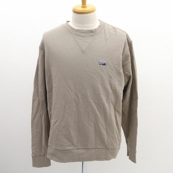 Rakuten - patagonia / パタゴニア ◆スウェット/トレーナー/ロゴ/ベージュ/サイズM 22765SP25 【メンズ/MEN/男性/ボーイズ/紳士】 メンズファッション【中古】