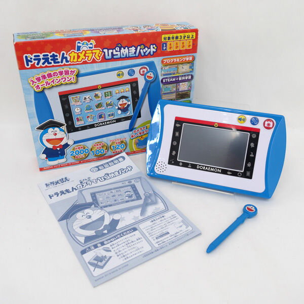 樂天商城 - BANDAI / バンダイ ◆ドラえもん カメラでひらめきパッド 電池式 子供用品【中古】