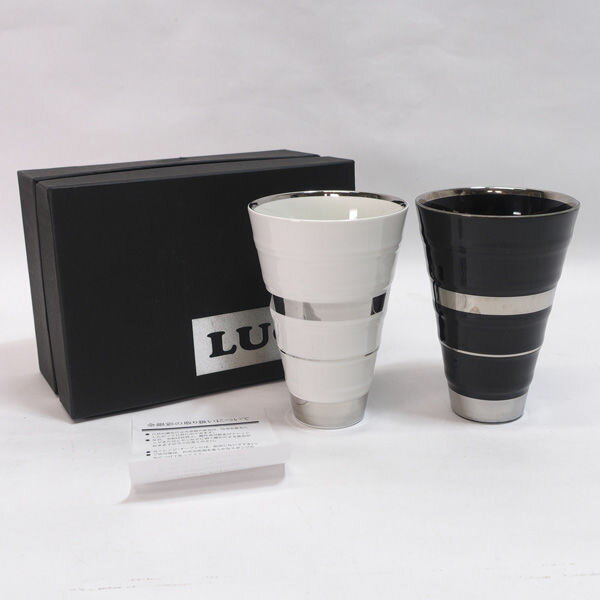 Rakuten - 美濃焼　愛陶 ◆美濃焼/愛陶LUCE ペアカップ 199-524 すまい　雑貨　ギフト ギフト【未使用】