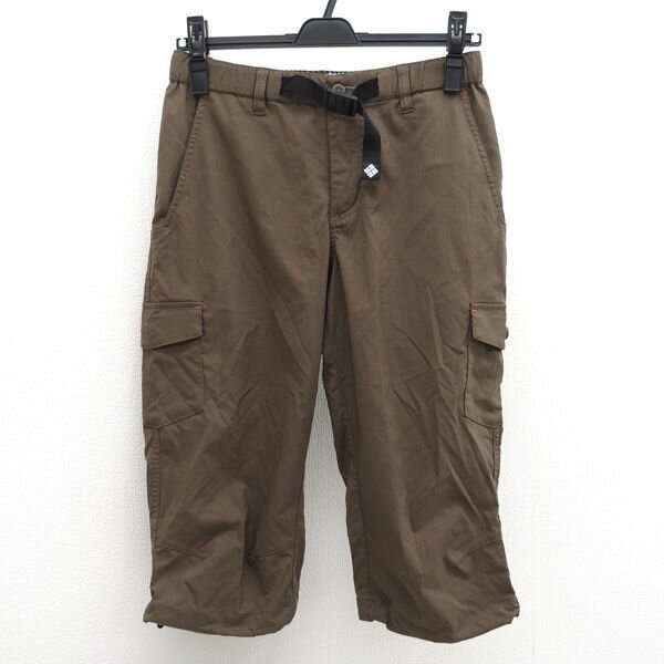 Rakuten - Columbia / コロンビア ◆エレリーII3/4パンツ/ショートパンツ/カーキ/サイズM PL8933 【レディース/ガールズ/LADY/女性/婦人】 レディースファッション【中古】