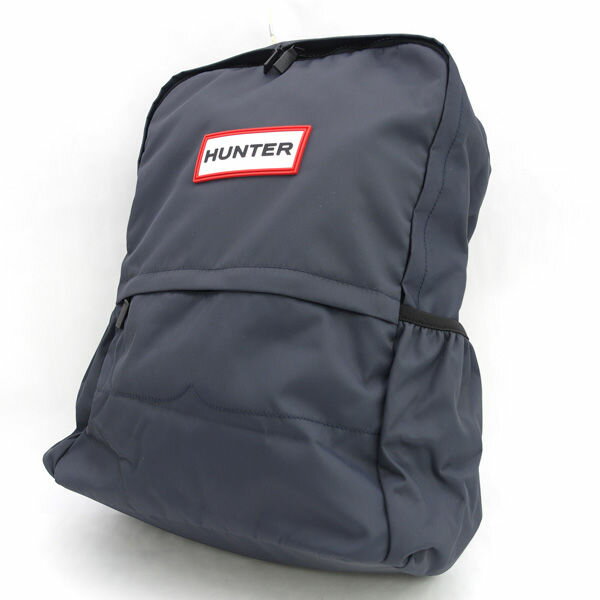 HUNTER / ハンター ◆バックパック/リュック/ロゴ/ナイロン/グレー UBB6028KBM 【バッグ/バック/BAG/鞄/カバン】 メンズファッション【中古】 【代引不可】【同梱不可】