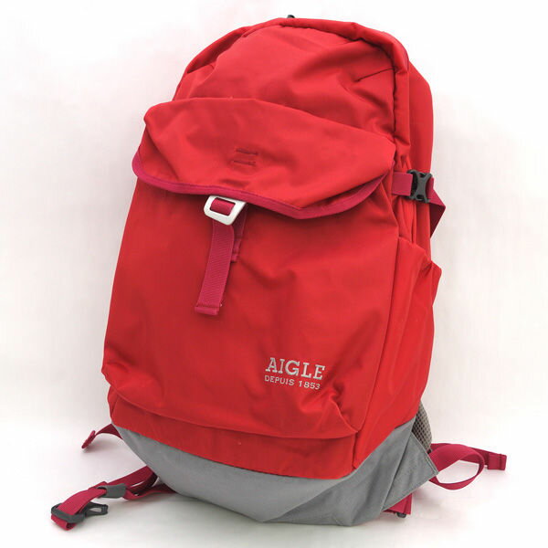 Rakuten - AIGLE / エーグル ◆THバックパック20/リュック/レッド×グレー ZNH067J 【バッグ/バック/BAG/鞄/カバン】 メンズファッション【中古】 【代引不可】【同梱不可】