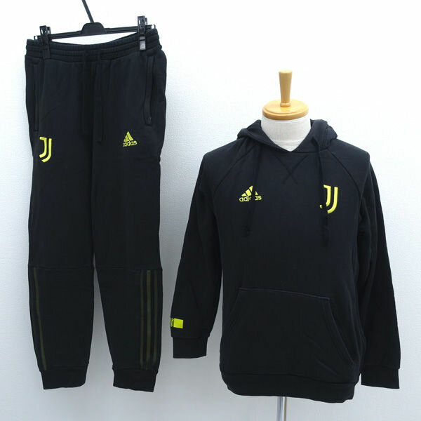 Rakuten - adidas / アディダス ◆セットアップ/スウェット/パーカー/パンツ/ブラック/サイズL　 GR2911 【メンズ/MEN/男性/ボーイズ/紳士】 メンズファッション【中古】