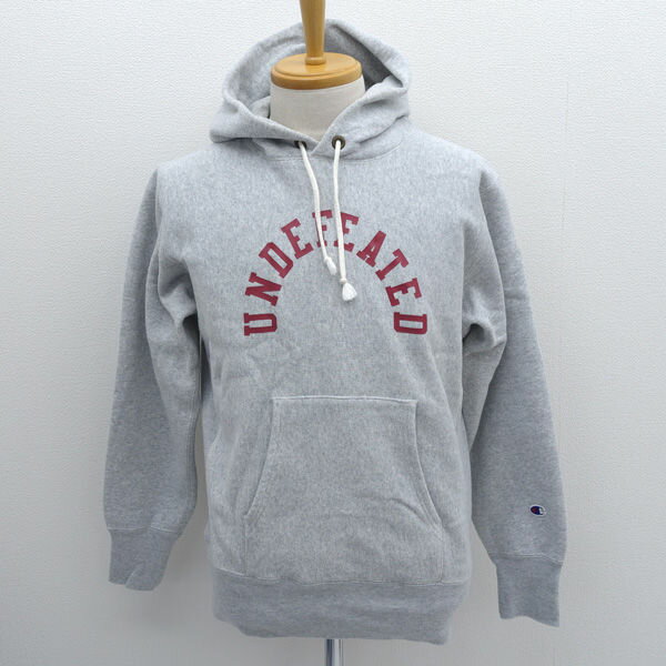 Rakuten - Champion / チャンピオン ◆プルオーバーパーカー/UNDEFEATED/グレー/サイズM C8-Q141 【メンズ/MEN/男性/ボーイズ/紳士】 メンズファッション【中古】