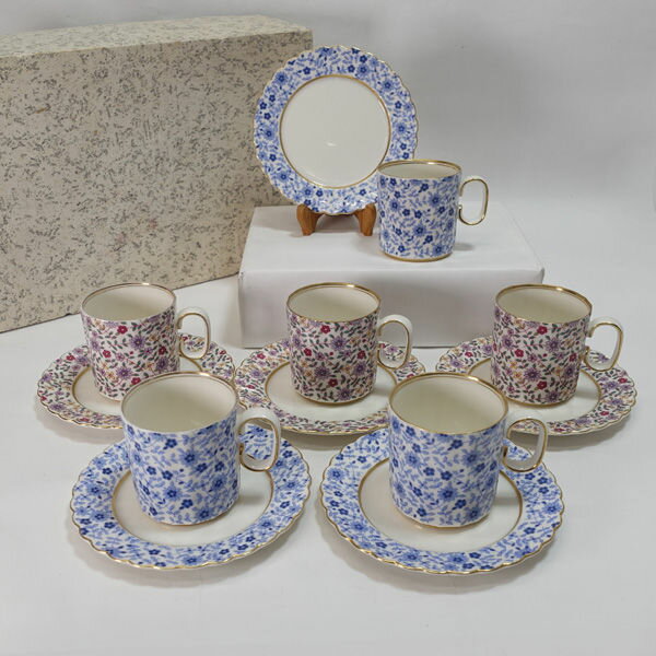 Rakuten - 中山陶器 NAKAYAMA ◆中山陶器/花柄カップ&ソーサー（6客） カップ＆ソーサー ギフト【中古】