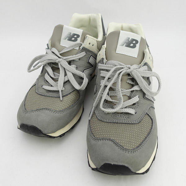 Rakuten - new balance / ニューバランス ◆スニーカー/574/グレー/29cm U574SNV 【メンズ/MEN/男性/ボーイズ/紳士】【靴/クツ/シューズ/SHOES】 メンズファッション【中古】