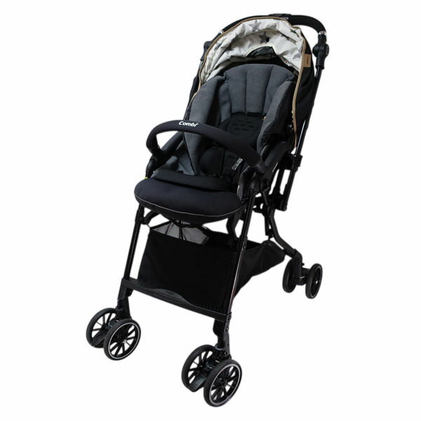 Rakuten - Combi / コンビ ■スゴカルα 4キャス compact エッグショック HU トゥインクルブラック 17632 子供用品【中古】 【代引不可】【同梱不可】