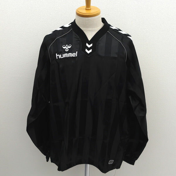 乐天商城 - hummel / ヒュンメル ◆プルオーバー/ナイロン/ロゴ/ブラック/サイズL HAW4068 【メンズ/MEN/男性/ボーイズ/紳士】 メンズファッション【中古】