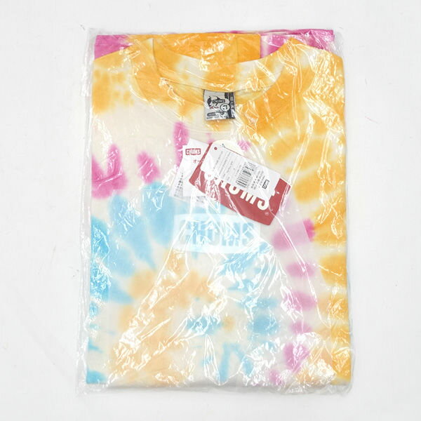 乐天商城 - CHUMS /　チャムス ◆Tシャツ/オーバーサイズ/タイダイ/オレンジ/S/タグ付き CH01-2355-Z077-06 【レディース/ガールズ/LADY/女性/婦人】 レディースファッション【未使用】