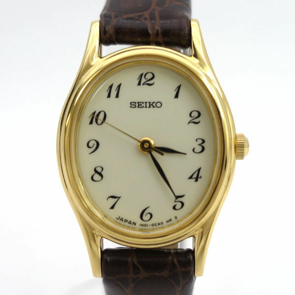 SEIKO ゴールド オーバル型 腕時計フェミニン 楽天市場】オーバル（ブランドセイコー）（腕時計）の通販