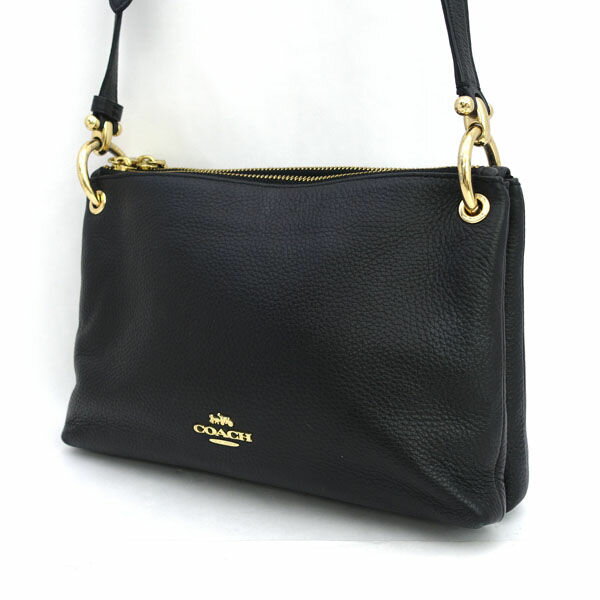 乐天商城 - COACH / コーチ ◆ミア クロスボディ ショルダーバッグ レザー ブラック F76645 【バッグ/バック/BAG/鞄/カバン】 ブランド【中古】