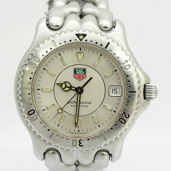 樂天商城 - TAG HEUER / タグホイヤー ◆セル プロフェッショナル200 メンズウォッチ クォーツ WG111B 【メンズ/MEN/男性/ボーイズ/紳士】【腕時計/うでとけい/ウォッチ/Watch】 【クォーツ】 ブランド【中古】