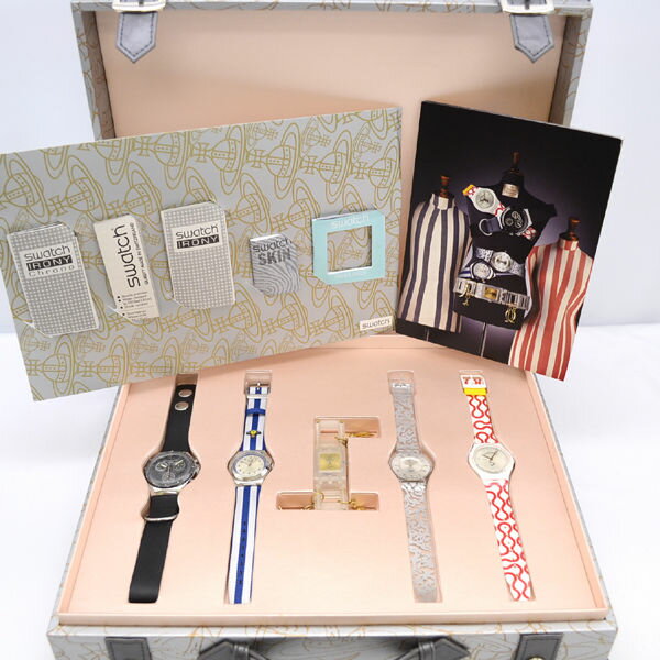 【価格見直し】【2025/09/15】Vivienne Westwood / ヴィヴィアン・ウエストウッド ◆2001年秋冬コレクション スウォッチ　500限定 GWS01PPACK ブランド【未使用】 【代引不可】【同梱不可】