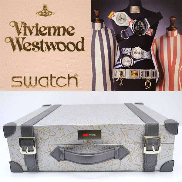 【価格見直し】【2025/09/15】Vivienne Westwood / ヴィヴィアン・ウエストウッド ◆2001年秋冬コレクション スウォッチ　500限定 GWS01PPACK ブランド【未使用】 【代引不可】【同梱不可】