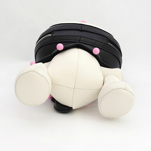 kate spade × サンリオ ◆クロミ/クロスボディバッグ/斜め掛け/レザー/ブラック×ホ...