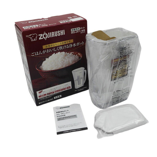 ZOJIRUSHI /　象印 ◆ 炊飯浄水ポット　ホワイト MQ-JA11-WB 生活雑貨【未使用】