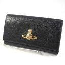 【価格見直し】【2025/04/29】Vivienne Westwood / ヴィヴィアンウエストウッド ■オーブ 二つ折り長財布 レザー ブラック 【財布/サ...
