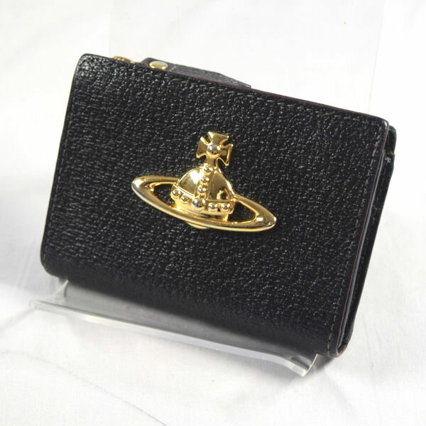 Vivian Westwood - Vivienne Westwood / ヴィヴィアンウエストウッド ■EXECUTIVE コインケース レザー 黒 【財布/サイフ/ウォレット/wallet/コイン】 ブランド【中古】