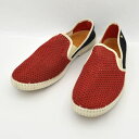【価格見直し】【2025/07/02】rlvieras ■布 スリッポン エンジ/白/黒 44 27相当 【メンズ/MEN/男性/ボーイズ/紳士】【靴/クツ/シ...