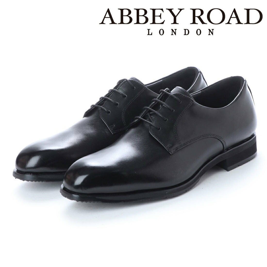 アビーロード ABBEY ROAD プレーントゥ ビジネスシューズ ABK6502 大きいサイズ 防水 革靴 【nesh】 【新品】