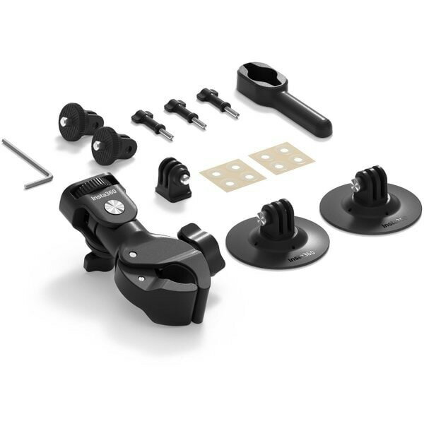 Insta360 新品アウトレット(箱不良／未使用新品) X5 モーターサイクルバンドル（Insta360 X5＋バイク撮影セット＋128GB microSDカード＋全天候型USB充電カバー）CINSAAHA-X502 国内正規品