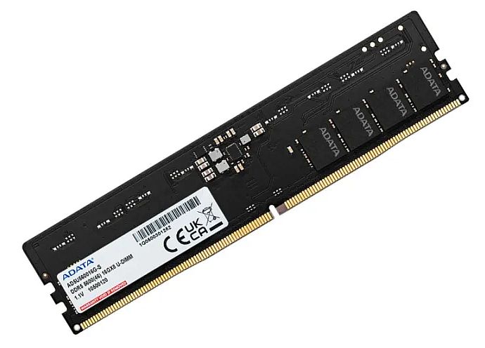 ADATA エイデータ DDR5-5600 PC5-44800 16GB デスクトップPC用メモリ 288pin U-DIMM 1.1V AD5U560016G-S