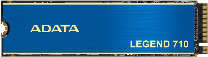 ADATA LEGEND 710 PCIe Gen3 x4 M.2 2280 SSD with ヒートシンク 256GB 読取 2100MB/s / 書込 1000MB/s..