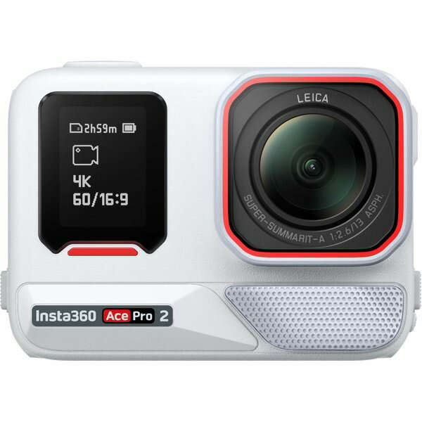Insta360 新品アウトレット(箱不良／開封済 未使用新品) Ace Pro 2 アークティックホワイト ストリート撮影キット ムーンライト・シルバー CINSBBGA-ACEPRO2128 国内正規品