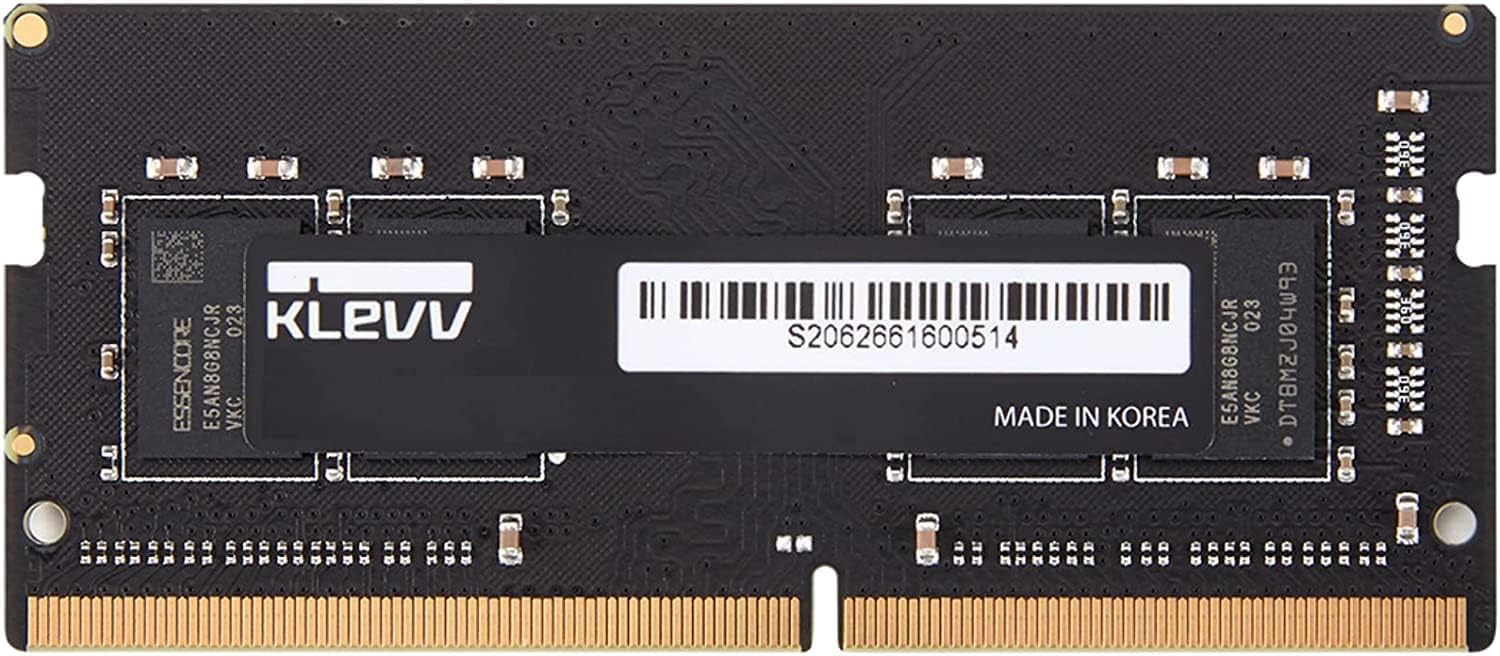 ESSENCORE KLEVV ノートPC用 メモリ PC4-25600 DDR4-3200 8GB 260pin SK hynix製 メモリチップ採用 KD48GS88C-32N220A バルク品
