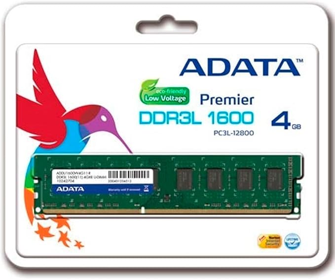 ADATA �����ǡ��� �ǥ����ȥå�PC�ѥ��� 4GB DDR3L-1600 ( PC3L-12800 ) 240pin 1.35V U-DIMM �ʵ��ݾ� ADDU1600W4G11-S