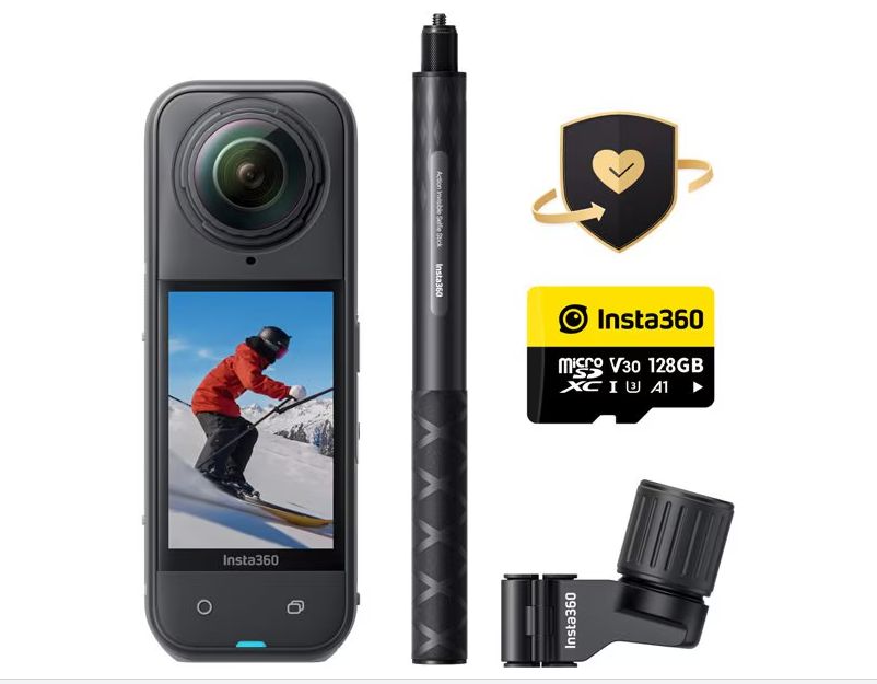 Insta360 新品アウトレット(箱不良／未使用新品) X5 スキーキット CINSAAHA-X582 国内正規品