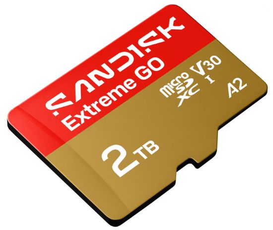 最大読込速度:240MB/s 書込速度:150MB/sの超速microSDXCカード！ 4K高画質動画の撮影やドローン・アクションカメラ、高負荷な連続録画に最適です。 ■商品内容：microSD マイクロSD microSDXC カード ■メーカー：SANDISK サンディスク ■シリーズ：Extreme GO ■製品型番：SDSQXGN-2T00-GN6MN ■容量：2TB ■最大読込速度：240MB/s ■最大書込速度：150MB/s ■最低30MB/秒の連続書込み保証、UHS-I スピードクラス 3 (U3) 対応で連続ビデオ撮影でも安心 ■4K8K等の高画質・高品質映像記録の要求に応えるビデオスピードクラス「V30」規格対応 ■アプリ実行やアプリのデータ保存に「最低必要な転送速度」を明示するスマートフォンやタブレットのアプリ向けの規格クラス2(A2)に対応 ■SD変換アダプター付属無し ■並行輸入品 ◎ハードウェア保証期間：当店保証1年間(内、初期不良2週間)　