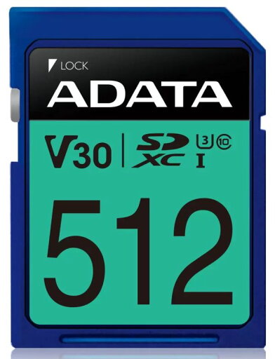 ADATA SDカード SDXC 512GB UHS-I U3 Class10 V30 規格対応(読込:100MB/書込:85MB)ASDX512GUI3V30S-R ADATA SDカード SDXC 512GB UHS-I U3 Class10 V30 規格対応(読込:100MB/書込:85MB)ASDX512GUI3V30S-R