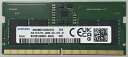 SAMSUNG ORIGINAL TX PC5-38400 DDR5-4800 8GB m[gPCp [ 262pin Unbuffered SO-DIMM M425R1GB4BB0-CQK oNi