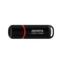 ADATA エイデータ USBメモリ 256GB USB3.2 ( Gen1 ) 対応 キャップ付 ブラック AUV150-256G-RBK