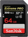 SanDisk TfBXN Extreme Pro SDXC 64GB UHS-II Class3 V90Ή (R:300MB/s W:260MB/s) SDSDXDK-064G-GN4IN