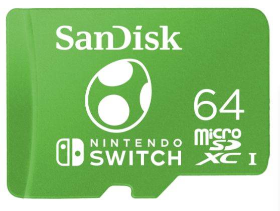 Sandisk サンディスク 64GB microSDカード 任天堂スイッチ Nintendo Switch 正式ライセンス Licensed for Nintendo Switch SDSQXAO-064G-GN3ZN