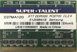 SUPER TALENT PC2700 DDR333 MicroDIMM 512MB ʥХ륯 åĥΡȡVAIOBIBLOFLOLA˻ȤޤD27MA12G