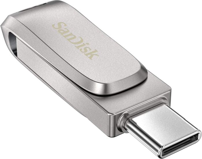 SanDisk サンディスク 1TB USBメモリ A/Type-C 両コネクタ搭載 Ultra Dual Drive Luxe R:400MB/s 回転式 SDDDC4-1T00-G46