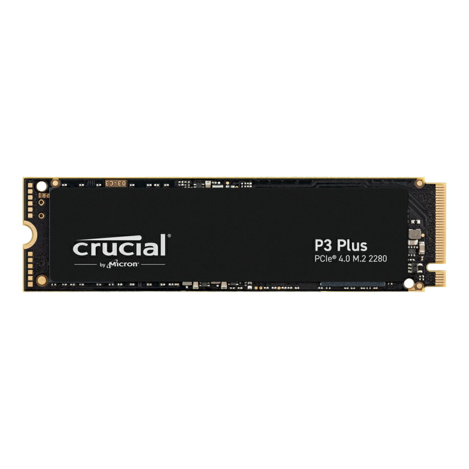 Crucial クルーシャル M.2 SSD NVMe P3 Plusシリーズ 1TB M.2 2280 PCIe Gen4 CT1000P3PSSD8