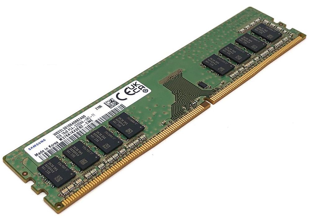 SAMSUNG ORIGINAL サムスン純正 PC4-25600 DDR4-3200 8GB デスクトップPC用 288pin Unbuffered DIMM M378A1K43EB2-CWE バルク品