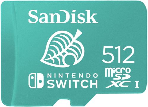 Sandisk サンディスク 512GB microSDXCカード 任天堂スイッチ Nintendo Switch 正式ライセンス Licensed for Nintendo Switch SDSQXAO-512G-GN3ZN