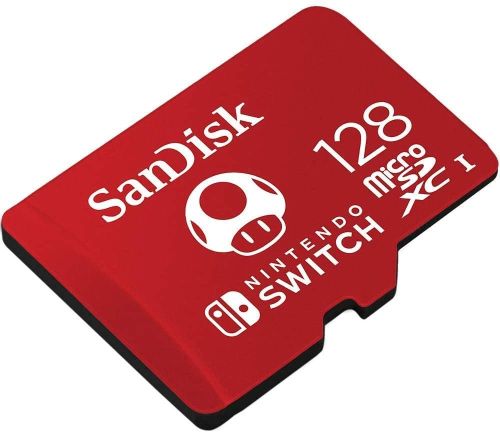 Sandisk サンディスク 128GB microSDXCカード 任天堂スイッチ Nintendo Switch 正式ライセンス Licensed for Nintendo Switch SDSQXAO-128G-GN3ZN