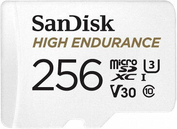 SanDisk サンディスク ドライブレコーダーや防犯カメラに最適！高耐久 microSDXCカード 256GB UHS-1 U3 A2 V30対応 SDSQQNR-256G-GN6IA