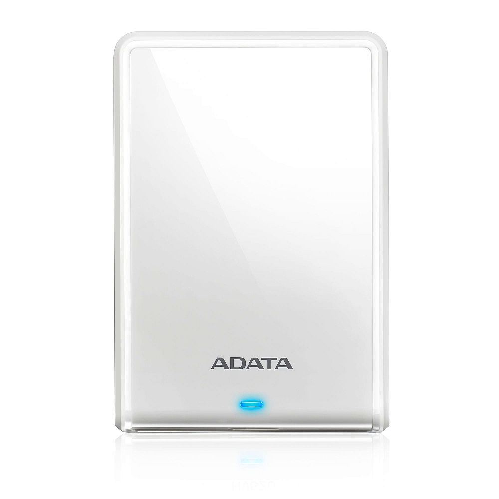 ADATA Technology HV620S わずか11.5mm厚！極薄 ポータブル USB3.1対応 外付ハードディスク 2TB ホワイト AHV620S-2TU31-CWH