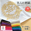 エージシュート 記念品 タオル 【 フック なし 今治 スポーツタオル エンブレム刺繍 袋付き 10枚 】 エイジシュート 記念 今治タオル ギフト 記念日 名入れ ゴルフ ギフト プレゼント まとめ買い スポーツ 日本製 高級 ブランド