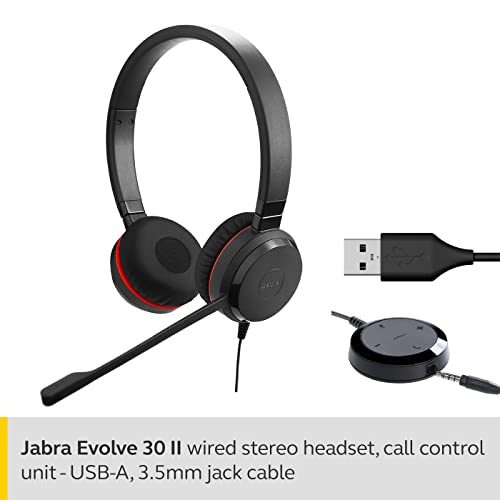 5399-829-309 [ステレオヘッドセット Jabra Evolve 30 II UC Stereo]